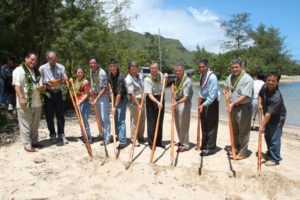 Groundbreaking for windward bridge replacement